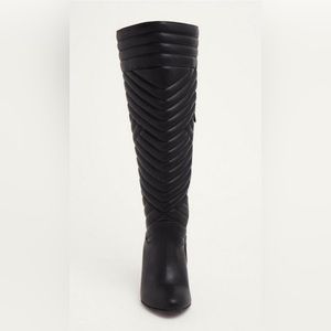 Torrid Quilted Wide Calf Knee Boot